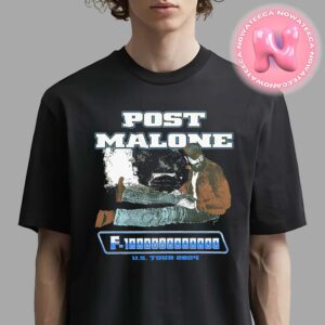 Post Malone F1 Trillion Tour US 2024 Unisex T-Shirt