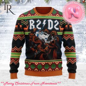 R2 D2 Funny Star Wars Unisex Ugly Christmas Sweater For Men and Women Gift For Men And Women