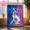 Shohei Ohtani From Los Angeles Dodgers Has Taken 50 Home Run And 50 Stolen Bases At MLB Season 2024 Home Decor Poster Canvas