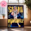 Orange Metal Slam 252 Caitlin Clark From Indiana Fever In The Cover WNBA Home Decor Poster Canvas