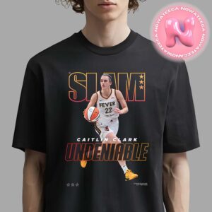 Simply Undeniable Caitlin Clark Covers SLAM 252 Indiana Fever WNBA Unisex T-Shirt