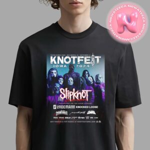 Slipknot 25th Anniversary Festival Knotfest Iowa 2024 At Brazil On October 19th And 20th At Allianz Parque In Sao Paulo Unisex T-Shirt