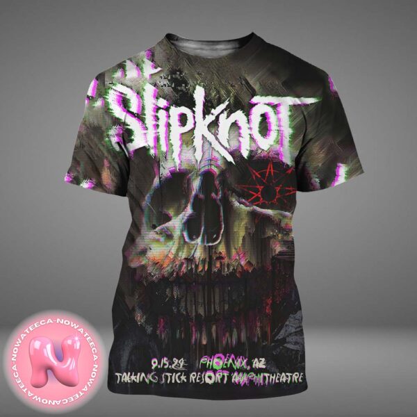 Slipknot 25th Anniversary Tour Intuit Dome Inglewood CA September 15th 2024 All Over Print Shirt