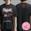 Slipknot 25th Anniversary Tour Live Show Concert Poster For Intuit Dome Inglewood CA On September 14th 2024 Two Sides Unisex T-Shirt