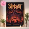 Slipknot Music Concert Poster For RV Inn Style Resorts Amphitheater In Ridgefield WA On September 8th 2024 Home Decor Poster Canvas