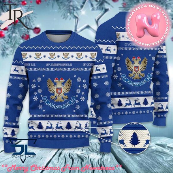 St Johnstone FC Ugly Sweater Gift For Men And Women