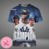 The New York Yankees Are Crowned Al East Champions For The Third Time In Six Years 2024 MLB Season All Over Print Shirt