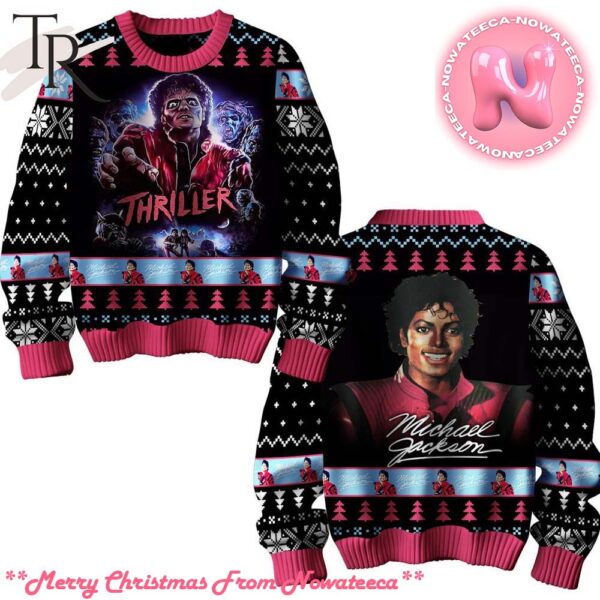 Thriller Michael Jackson Ugly Christmas Sweater Gift For Men And Women