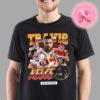 Travis Kelce Dreamathon 90s Vintage Football Shirt For Of Kansas City Chiefs Two Sides Unisex T-Shirt