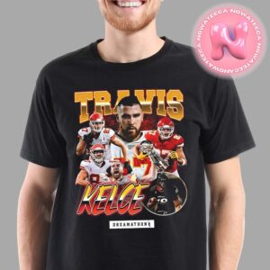 Travis Kelce Dreamathon Shirt 90s Vintage Of Kansas City Chiefs Unisex T-Shirt