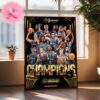 Unicaja Winner The FIBA Intercontinental Cup Champions 2024 In Singapur Home Decor Poster Canvas