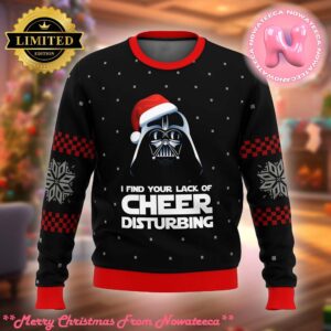 Vader Lack Of Cheer Star Wars Ugly Sweater Gift For Family Ugly Christmas Sweater