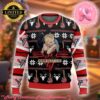 Van Halen Band Member Photo You Miss Your Drink Knitted Ugly Christmas Sweater