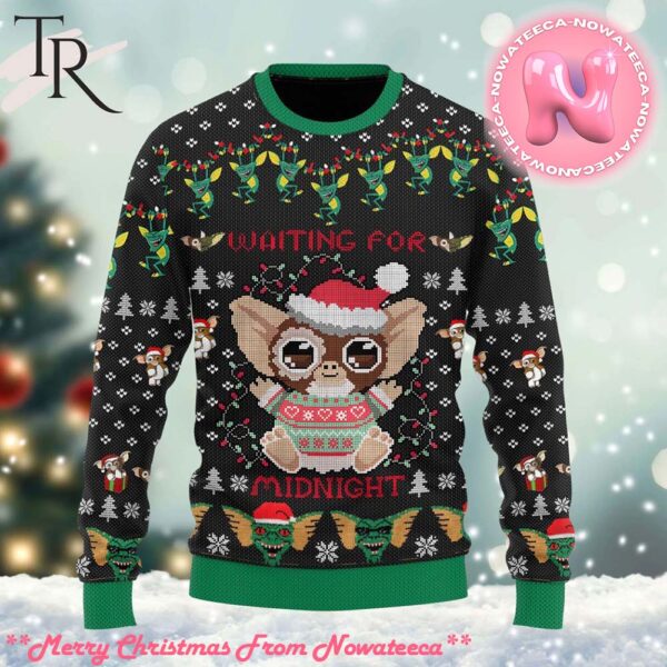 Waiting For Midnight Ugly Christmas Sweater Gift For Men And Women