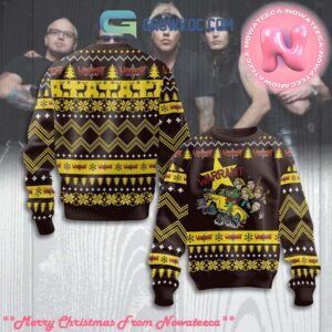 Warrant American Band Fan Ugly Christmas Sweater Gift For Holiday