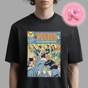 Weezer Live At Xcel Energy Center With Special Guests The Flaming Lips And Dinosaur JR Playing The Blue Album In Full On September 4th 2024 Unisex T-Shirt