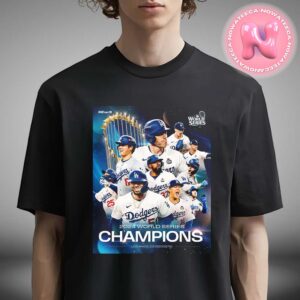 2024 MLB World Series Champions Los Angeles Dodgers Unisex T-Shirt