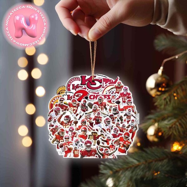 24 Unique NFL Kansas City Chiefs Christmas Tree Decorations Ornament