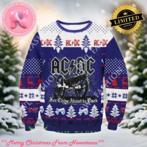 ACDC Band For Those About To Rock Highway To Hell Ugly Sweater