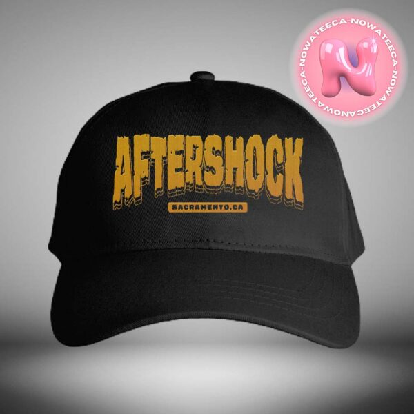 Aftershock Festival 2024 Black Yellow Trucker Classic Cap Hat Snapback