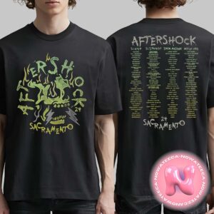 Aftershock Festival 2024 Burner Merch Tee Two Sides Unisex T-Shirt