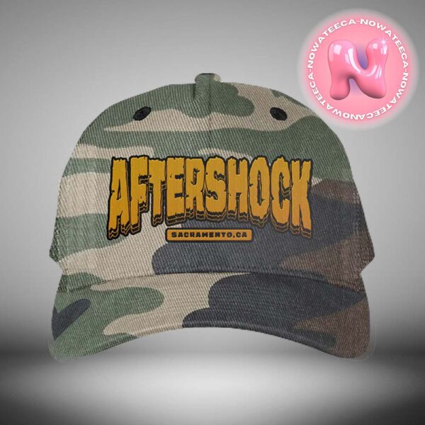 Aftershock Festival 2024 Camo Classic Cap Hat Snapback