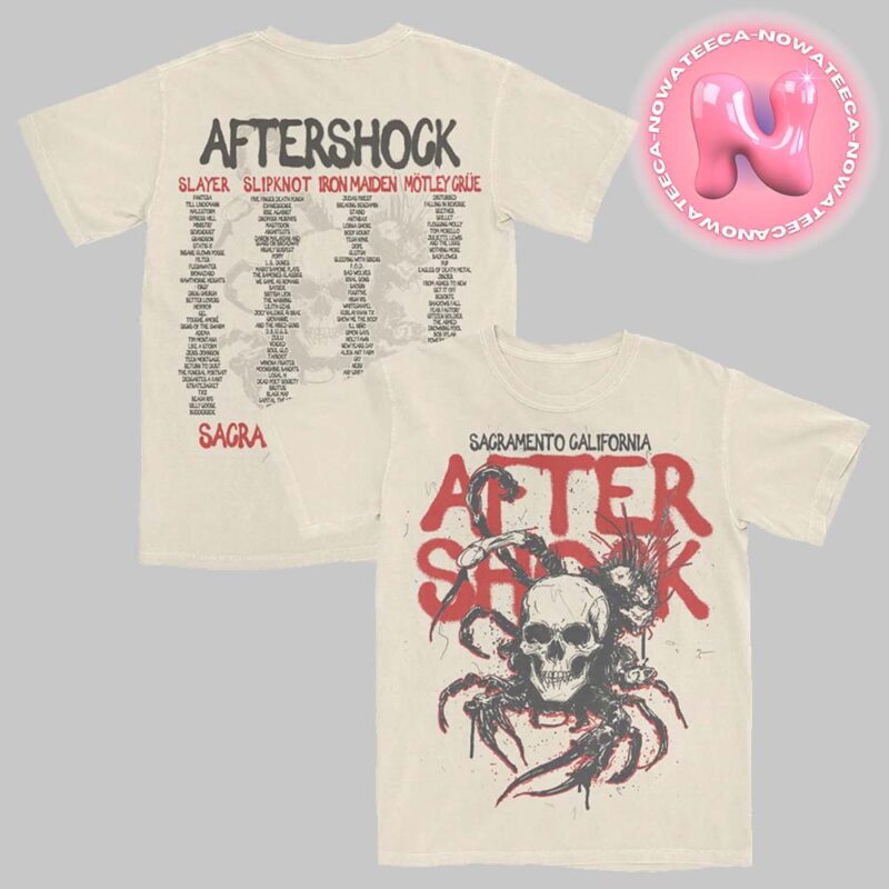 Aftershock Festival 2024 Hard Core Sagramento California Tour Dates Two Sides Unisex T Shirt