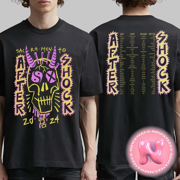 Aftershock Festival 2024 Rad Merch Tee Two Sides Unisex T-Shirt