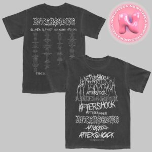 Aftershock Festival 2024 Scratch Merch Tee Two Sides Unisex T-Shirt