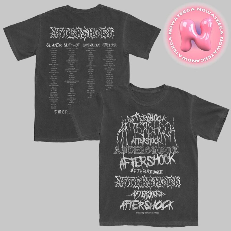 Aftershock Festival 2024 Scratch Merch Tee Two Sides Unisex T Shirt