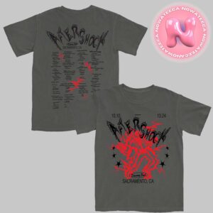 Aftershock Festival 2024 Static Merch Tee Two Sides Unisex T-Shirt