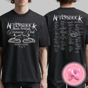 Aftershock Music Festival Discovery Park October 10-13 At Sacramento California Poison Merch Tee Two Sides Unisex T-Shirt