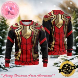 Amazing Spider Man 3D Ugly Sweater Jumper Ugly Christmas Sweater Gift For Holiday