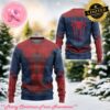 Movie Superhero Black Spiderman Suit Custom Imitation Knitted Ugly Sweater