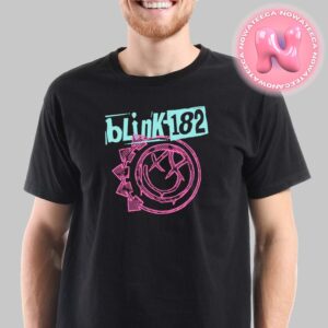 Blink 182 Smiley Official Logo Unisex T-Shirt