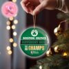 Boston Celtics 2024 Champs NBA Finals Christmas Tree Decorations Ornament