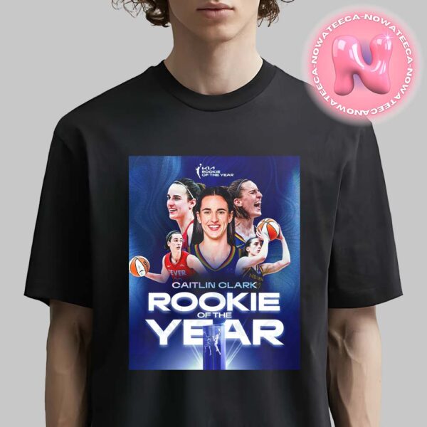 Caitlin Clark Indiana Fever Rookie Of The Year 2024 WNBA Unisex T-Shirt