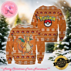 Charizard Pokemon Ugly Christmas Sweater Xmas Gift For Holiday