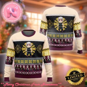 Chibi Christmas Tengen Uzui Demon Slayer Ugly Christmas Sweater