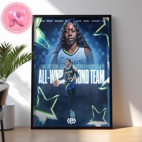 Congrats Arike Ogunbowale From Dallas Wings On Being Selected To The All WNBA 2nd Team Home Decor Poster Canvas