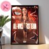 Congrats Napheesa Collier From Minnesota Lynx On Being Selected To The All WNBA 1st Team Home Decor Poster Canvas