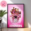 Inter Miami Wins The 2024 Supporters Shield Champions Home Decor Poster Canvas