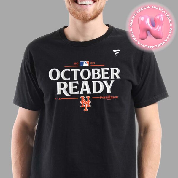 Congrats To New York Mets Clinched 2024 MLB Postseason October Ready Unisex T-Shirt