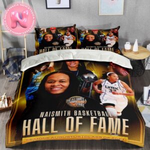 Congrats To Seimone Augustus For Her Induction To The Naismith Basketball Hall Of Fame Bedding Set