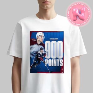 Congratulations To Nathan MacKinnon On Scoring 900 Points In His NHL Career Unisex T-Shirt