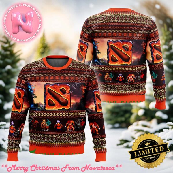 Dire Dota 2 Ugly Christmas Sweater Jumper