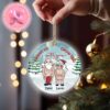 Funny Santa Couple I Want To Grow Old And Disgusting With Me Ornament Couple Christmas Tree Decorations Ornament