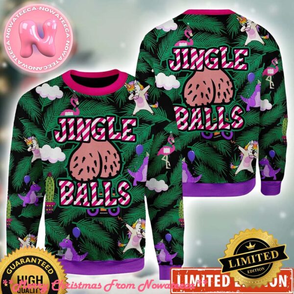 Funny Party Jingle Balls Ugly Christmas Sweater