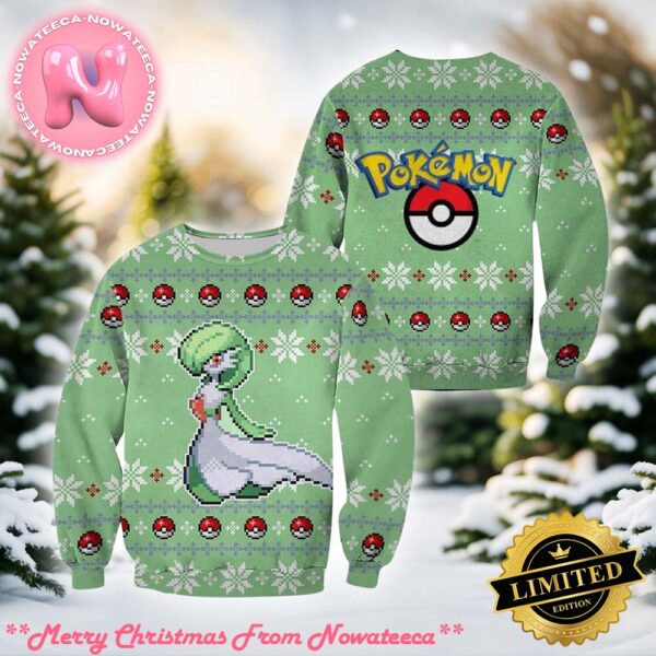 Gardevoir Pokemon Ugly Christmas Sweater Xmas Gift For Holiday