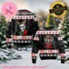 Ghost Band Papa Emeritus Chimera With Satanic Cross Logo Ugly Christmas Sweater Gift For Holiday